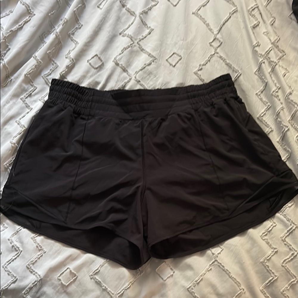 lululemon athletica Black Women's Running Shorts